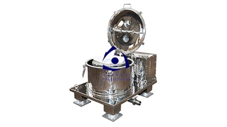 GMP standard plate manual upper discharge centrifuge