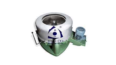 Tripod manual upper discharge centrifuge SS