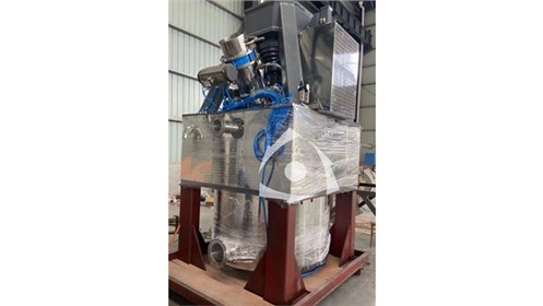 Top suspended centrifuge is ready for shipment to Sugar Mill